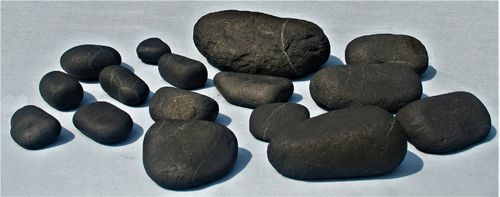 Ruw getrommelde steen 3- 6 cm. 40-100 gram. 1 kg.