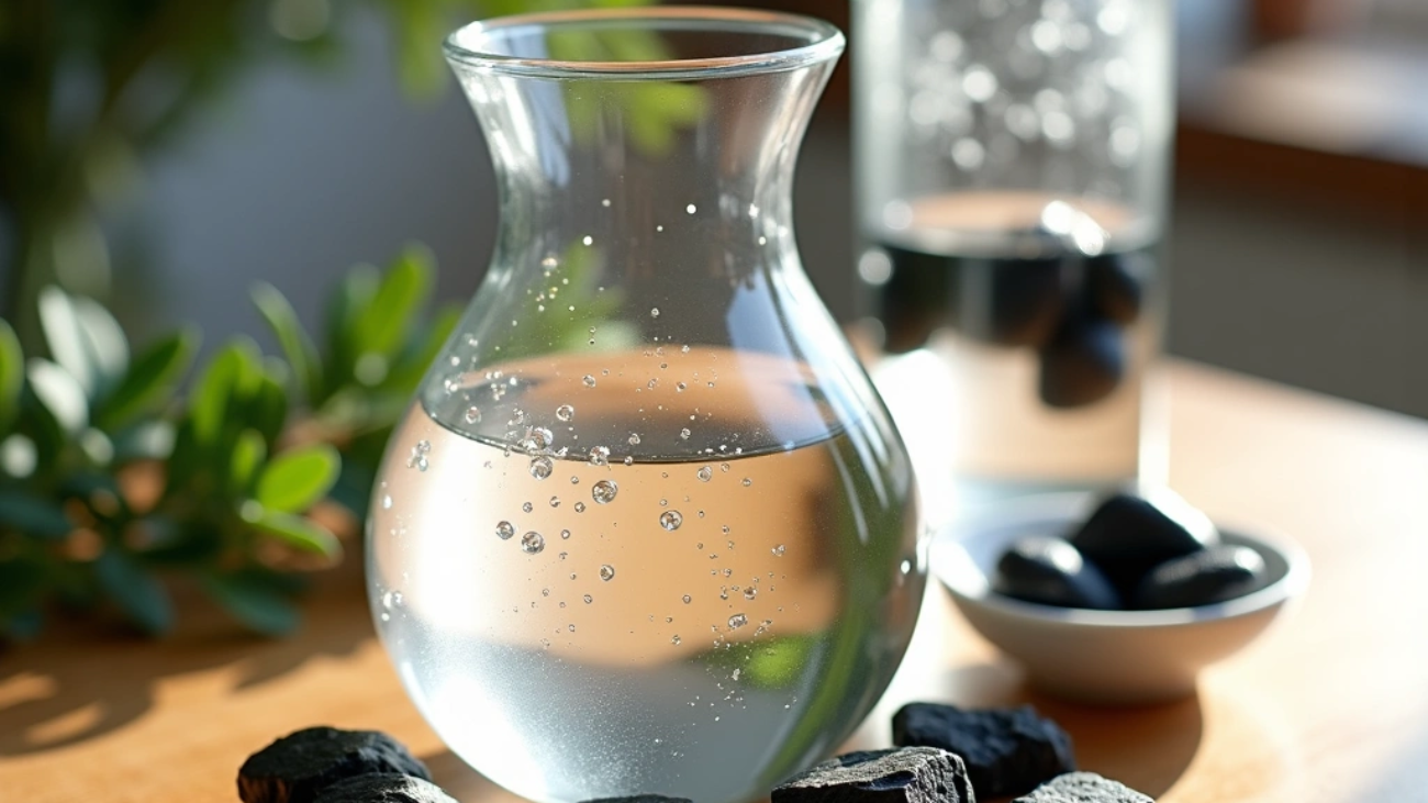 Shungiet water zuiveren werking